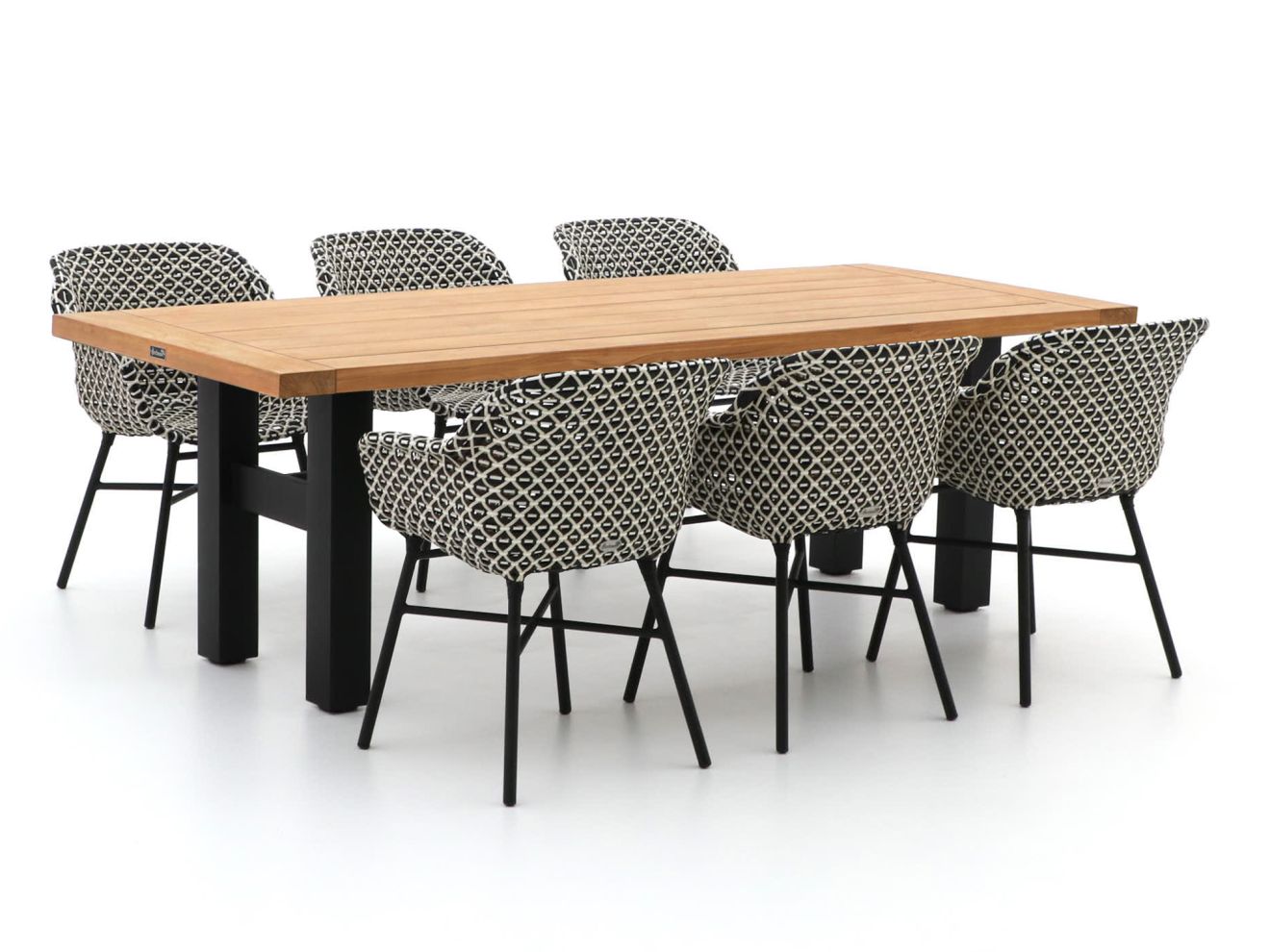 Hartman Delphine/Yasmani 240cm dining tuinset 7-delig - Laagste prijsgarantie!