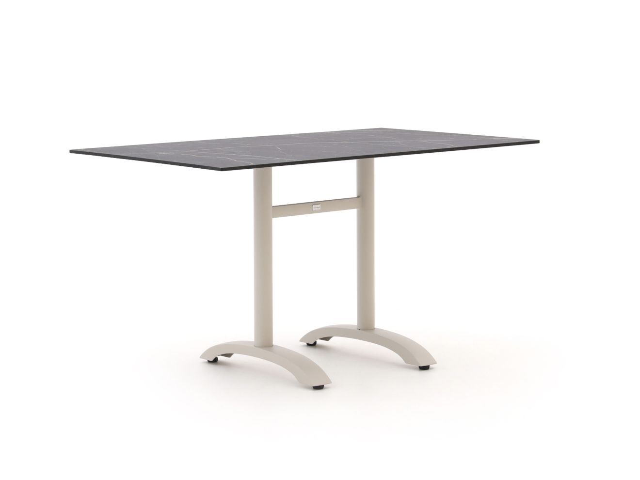 Bellagio tuinmeubelen Lisio tuintafel 140x80x73cm – Taupe