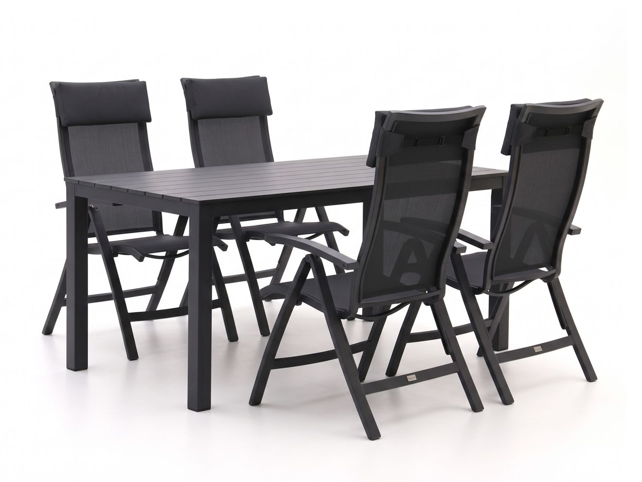 Bellagio tuinmeubelen Lugo/Menzano 160cm dining tuinset 5-delig