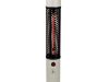 Monti HeatLine Vibe bartafel met terrasverwarmer 1500W ø60cm (h: 110cm) - Beige