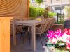 Intenso Asti dining tuinstoel - Taupe - Naturel - Bruin - Wicker (vlechtwerk)