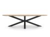 Intenso Asti/Rough-Y Ellips 280cm dining tuinset 9-delig