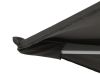 Shadowline Francisco zweefparasol 300x300cm - Charcoal Black (incl. voet 160kg verrijdbaar) (incl. kruisvoet, excl. tegels) (incl. beschermhoes)