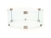Cosidune lounge vuurtafelset ø 100cm (h: 40cm)/ø 55cm (h: 55cm)