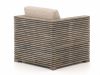 ROUGH-C/Cosiraw stoel-bank loungeset met vuurtafel 4-delig