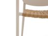 Manifesto Talvullia dining tuinstoel stapelbaar - Taupe - Naturel - Bruin - Wicker (vlechtwerk)