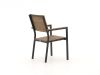 Bellagio Fidenza 160cm dining tuinset 5-delig stapelbaar