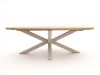 Bellagio Panaro/ROUGH-Y Ellips 200cm dining tuinset 5-delig stapelbaar
