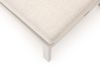 Manifesto Alzano lounge tuinstoel verstelbaar met voetenbank - Taupe - Naturel - Bruin - Textileen