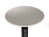 Monti HeatLine Pulse tafel met terrasverwarmer 1500W ø60cm (h: 75cm) - Beige