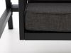 Manifesto Montalo schommelbank 213cm - Charcoal (incl. kussens)
