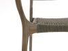 ROUGH-L Rope dining tuinstoel stapelbaar - Grijs - Antraciet - Rope (touw)