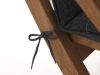 Tuinkussen 83x42cm t.b.v. klapstoel Country/Leeds - Dark Grey Melange