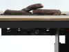 ROUGH-C/Cosiraw hoek loungeset met vuurtafel 4-delig