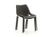 Forza Ripi/Fidenza 160cm dining tuinset 5-delig stapelbaar
