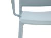 Forza Sile dining tuinstoel stapelbaar - Blauw - Kunststof