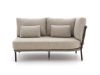 SUNS Bardi/Nova chaise longue loungeset 3-delig rechts 4-zits