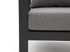 Tierra Outdoor Musone lounge tuinbank 2-zits 170cm - Charcoal (incl. kussens)