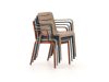 Forza Narni/Sora 220cm dining tuinset 7-delig stapelbaar