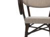 Forza Alserio dining tuinstoel stapelbaar - Taupe - Naturel - Bruin - Textileen