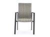 Manifesto Villongo/Canzo 80cm dining tuinset 5-delig stapelbaar inklapbaar