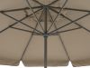 Shadowline Aruba parasol ø 350cm - Light Taupe (incl. 60 kg voet) (incl. beschermhoes)