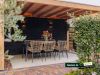Intenso Asti dining tuinstoel - Taupe - Naturel - Bruin - Wicker (vlechtwerk)