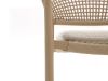 Hartman Taragona dining tuinstoel stapelbaar - Taupe - Naturel - Bruin - Rope (touw)