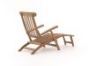 Sunyard Bourne deckchair - Natural Teak - Teakhout