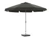 Shadowline Aruba parasol ø 350cm - Charcoal Black (incl. 60 kg voet) (incl. beschermhoes)