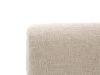 Manifesto Alzano lounge tuinstoel verstelbaar met voetenbank - Taupe - Naturel - Bruin - Textileen