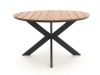 Forza Narni/Fidenza ø126cm dining tuinset 5-delig stapelbaar