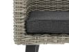 Manifesto Matese dining tuinstoel - Grijs - Antraciet - Wicker (vlechtwerk)