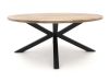 Bellagio Cupello/ROUGH-Y ø 180cm dining tuinset 7-delig