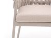 SUNS Santorini dining tuinstoel - Taupe - Naturel - Bruin - Rope (touw)
