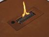 Tenderflame Prometheus 80 haard ø77,5cm (h:30cm) - Cortenstaal (incl. cover)