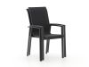 Forza Centallo/Fidenza ø149cm dining tuinset 6-delig stapelbaar