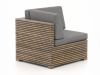 ROUGH-C/Cosiraw hoek loungeset met vuurtafel 4-delig