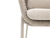 SUNS Casto dining tuinstoel - Taupe - Naturel - Bruin - Rope (touw)