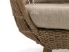 Intenso Stila/Cosidune stoel-bank loungeset met vuurtafel 5-delig