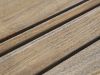 Cosiraw lounge vuurtafel 120x80x55cm - White (Blad = Old Teak Greywash) (incl. glas)