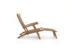 Sunyard Bourne deckchair - Natural Teak - Teakhout