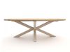 Bellagio Sordio/ROUGH-Y Ellips 200cm dining tuinset 5-delig stapelbaar