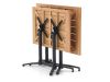 Bellagio Canzo klaptafel 140x80x75cm - Teakhout