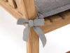 Tuinkussen 120x48cm voor tuinbank - Grey Melange