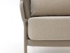 Tierra Outdoor Nuri lounge tuinstoel - Taupe - Naturel - Bruin - Rope (touw)