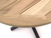 Bellagio Canzo klaptafel ø 85cm (h:75cm) - Teakhout
