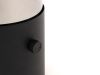 Cosiscoop XL gaslantaarn ø20cm (h:30,5cm) - Black Smoked