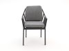 Tierra Outdoor Liv/La Fonte ø120cm dining tuinset 5-delig