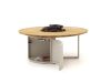 Cosiloft lounge vuurtafel ø120cm (h: 50cm) - Aluminium